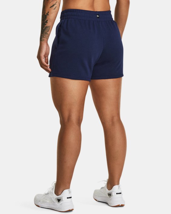 Shorts Project Rock Everyday Terry para mujer, Blue, pdpMainDesktop image number 1